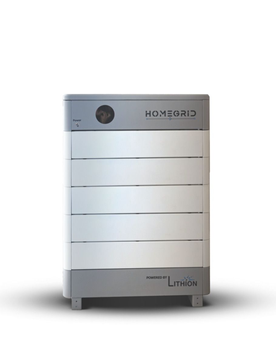 HomeGrid Stacked 5 Battery System